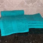 DYED HAND TOWEL GREEN