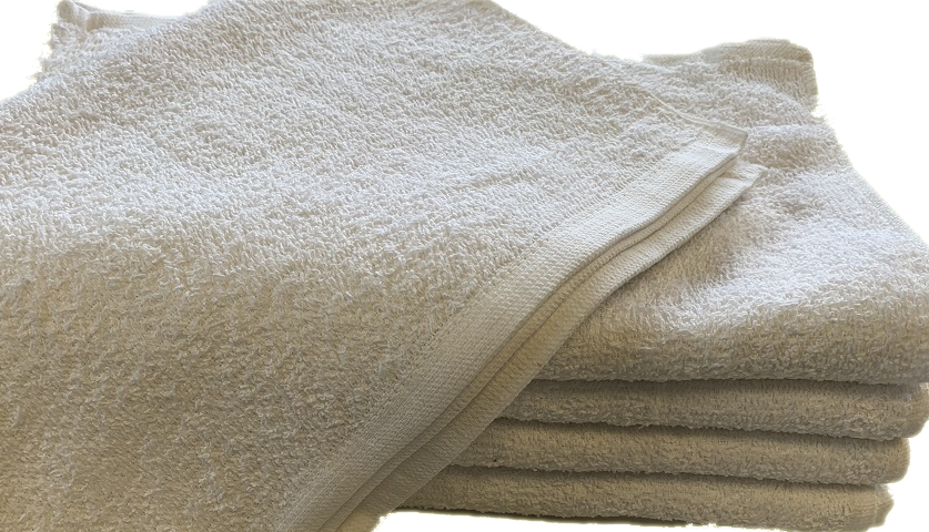 B Grade Wash Cloth White 12x12